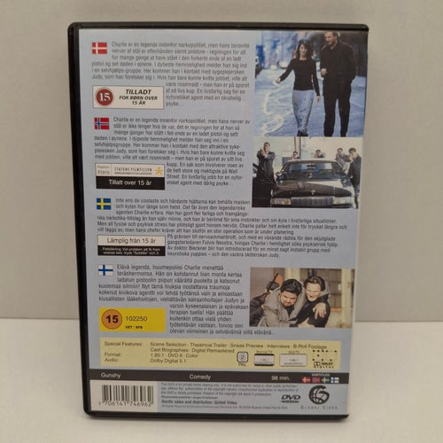 Gun Shy - Liam Neeson - Region 2, DVD-Film, Svensk text, Fint skick