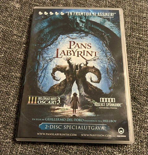 PAN´S LABYRINT (2006) SVENSK 2 DVD SPECIALUTGÅVA I MKT FINT SKICK!