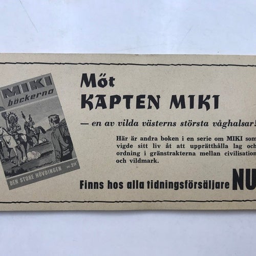 Trioserien Bronco - 1962:5 VG-FN