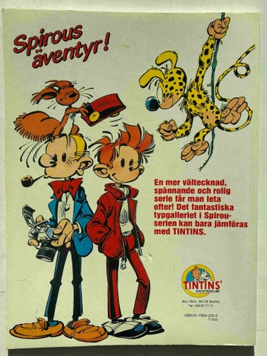Spirou - 9. Diktatorn och champinjonen. FN-VF