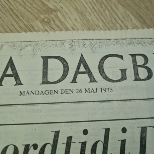 Svenska Dagbladet 26 maj 1975