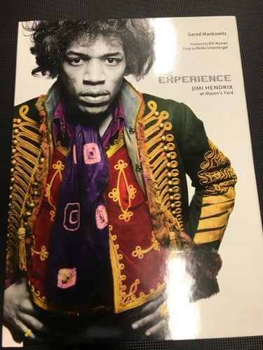 The Experience: Jimi Hendrix at Mason's Yard av Gered Mankowitz