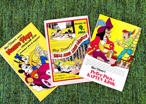 Kalle Anka & C:o 1954 Nr 2 A, 7, 8