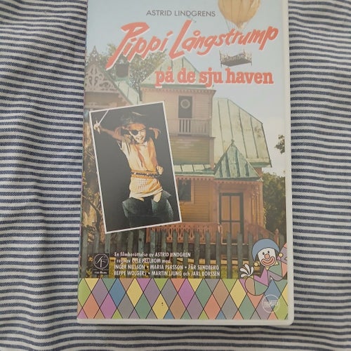 Pippi Långstrump på de sju haven VHS