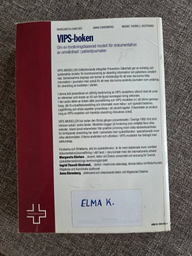 VIPS-boken av Margareta Ehnfors, Anna Ehrenberg, Ingrid Thorell-Ekstrand, 2000