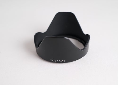 Motljusskydd för Fujifilm 18-55 kameraobjektiv