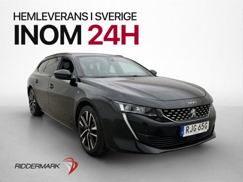 Peugeot 508 Hybrid 224hk Navi Kamera Döda-vinkel Carplay