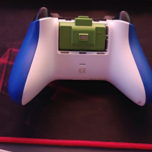 Blå Xbox-controller