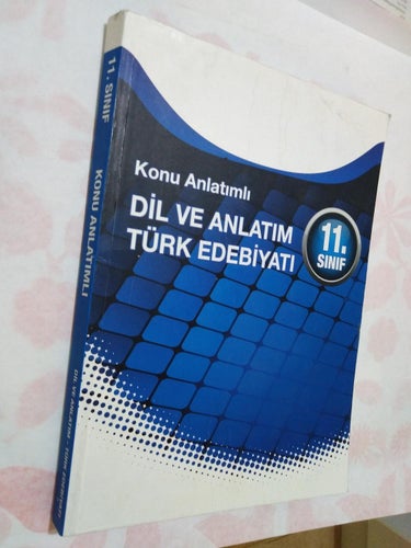 Konu anlatimli Dil ve anlatim Turk Edebiyati 11. sinif. Språk och berättande.VF+