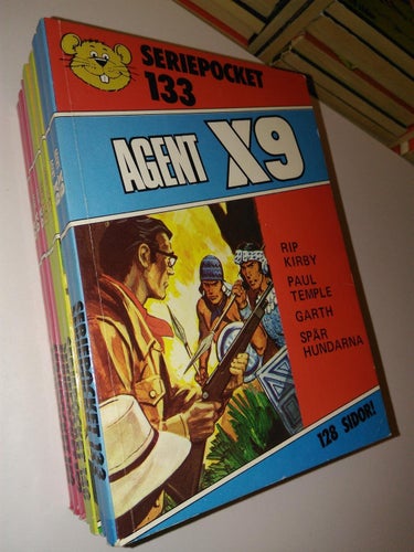 Seriepocket Agent X9 133. Very Fine