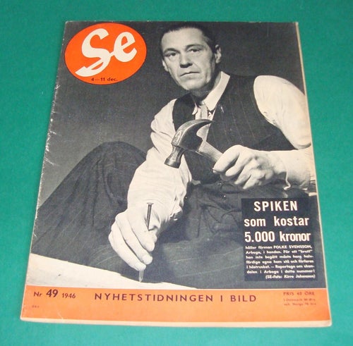SE nr 49 1946 - Arboga, Rita Hayworth, Ray Millard m.m.