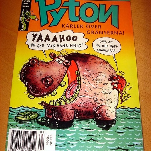 PYTON (svensk) NY OLÄST Nr 4 1995 !!!