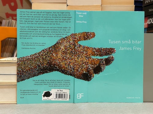Tusen små bitar av James Frey, bok, Very Good plus