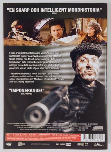 The Merry Gentleman - DVD med Michael Keaton & Kelly MacDonald