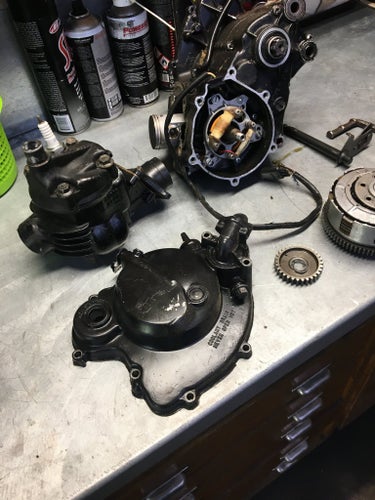 Kawasaki KX 80 motor