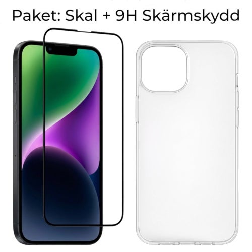 [Paket] iPhone 11 Pro - Skal + 9H Härdat Glas Skärmskydd - Transparent