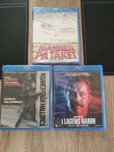 Mannen på taket, Mannen från Mallorca, I lagens namn Blu-ray