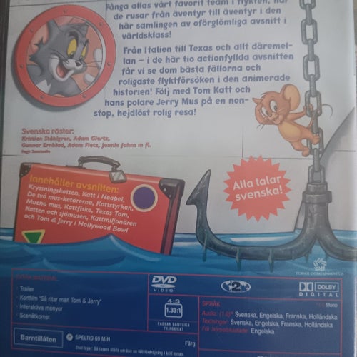 Tom & Jerry: Svansar igen (DVD)