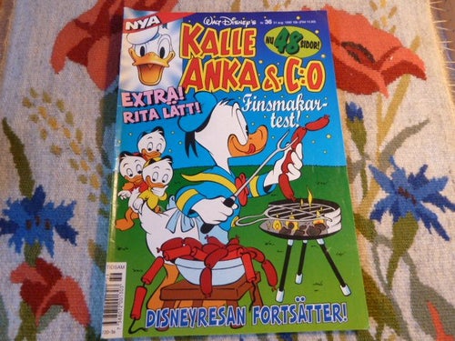 KALLE ANKA & C:O NR36, 1992,