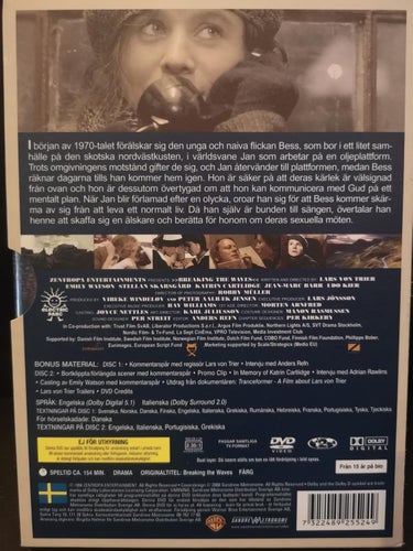 Breaking the Waves (1996) Lars Von Trier med Emily Watson och Stellan Skarsgård.