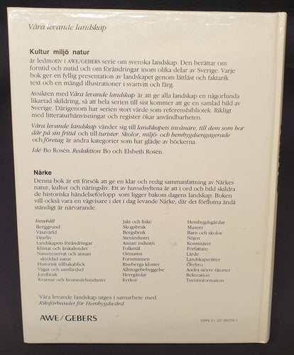Närke (Hansson, Pär)(Inbunden) >G< 1981