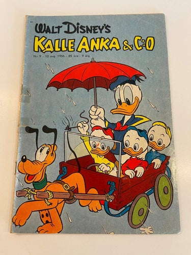 Kalle Anka  , Nr 9   - 1956