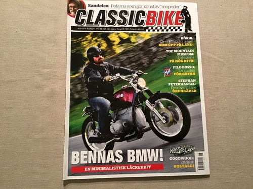 CLASSIC BIKE NR 8 2016 KÖNIG MC,STEPHANE PETERHANSEL,BMW BENNA NOREN BMW