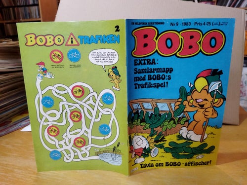 Bobo 1980 nr 9 Cilla Hultgren Paula Strömberg Joakim Johansson Anette Johansson