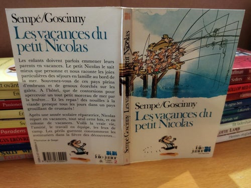 Les Vacances Du Petit Nicolas René Goscinny. Bok. Very Fine plus