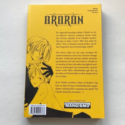 The Devil Ororon Vol. 1-2 | Manga | Dansk text | Mengismo