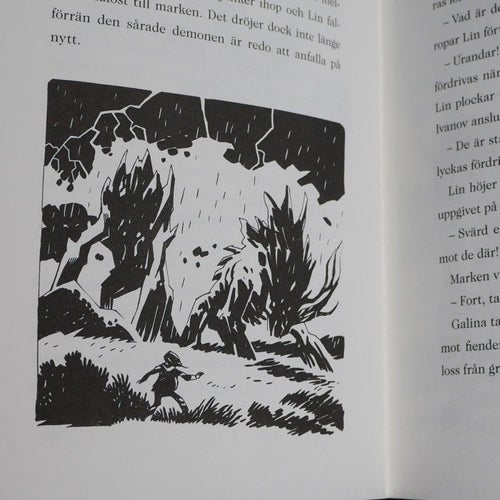 Åter till urskogen. Sofia Bergting . Fantasyserien De dödas rike del 5