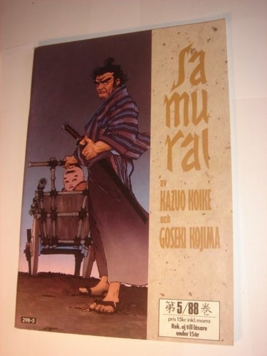 SAMURAI (svensk) NY OLÄST Nr 5 1988