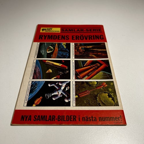 BlixtGordon nr 5 1969, toppex! VF