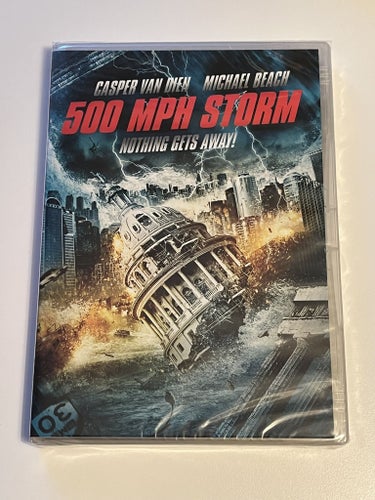 500 mph storm (2013 av Daniel Lusko med Casper Van Dien). Inplastad DVD