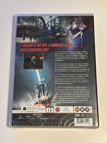500 mph storm (2013 av Daniel Lusko med Casper Van Dien). Inplastad DVD