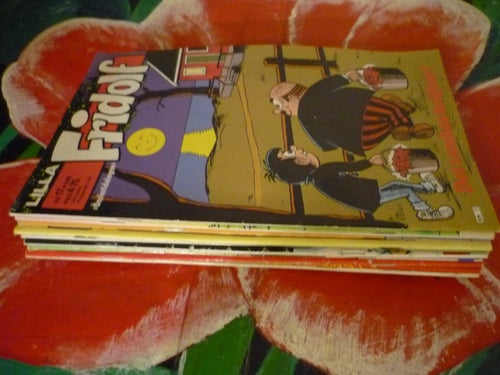 TIDNING, 11 STYCKEN LILLA FRIDOLF TIDNINGAR, NR: 15 - 1988, 9 - 1980, 25 - 1980,