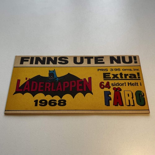 Prärieserier nr 3 1968, toppex! VF