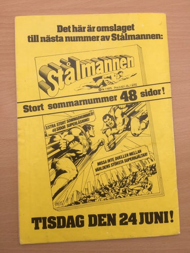 STÅLMANNEN - Nr 6 1975
