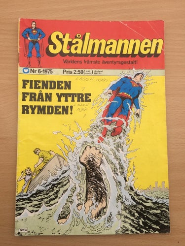 STÅLMANNEN - Nr 6 1975