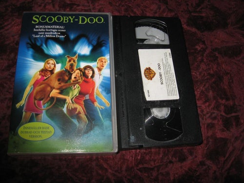 SCOOBY-DOO (FREDDIE PRINZE JR,SARAH MICHELLE GELLAR) VHS