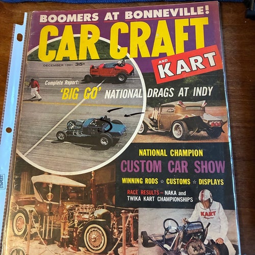 Car Craft and Kart, December 1961