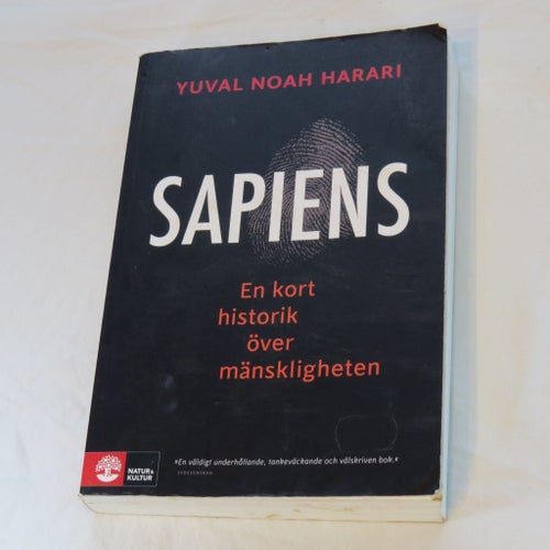 Sapiens: En kort historik över mänskligheten av Yuval Noah Harari