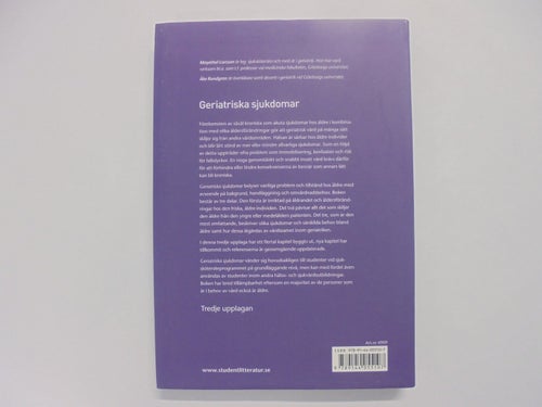 Geriatriska sjukdomar - Mayethel Larsson & Åke Rundgren - Studentlitteratur