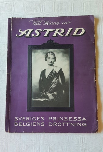 Till Minne av Astrid Sveriges Prinsessa Belgiens Drottning, Iris Cederblad, 1935