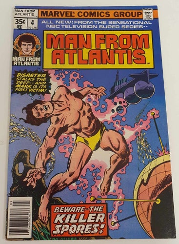 Man from Atlantis nr 4 (1978) / VF / Arkiv-ex