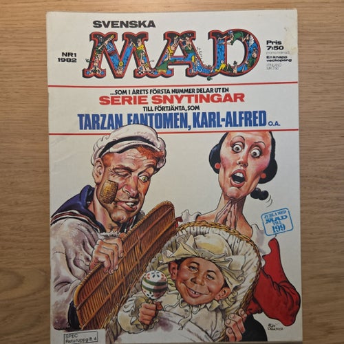 Svenska MAD Nr 1 1982