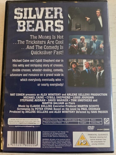 Silver Bears (1977) - Michael Caine - DVD