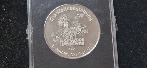 Expo 2000 Hannover Minnesmynt
