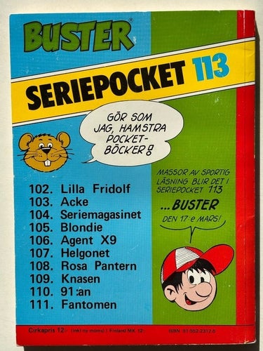 Serie-Pocket 112 - Lilla Fridolf. FN-VF