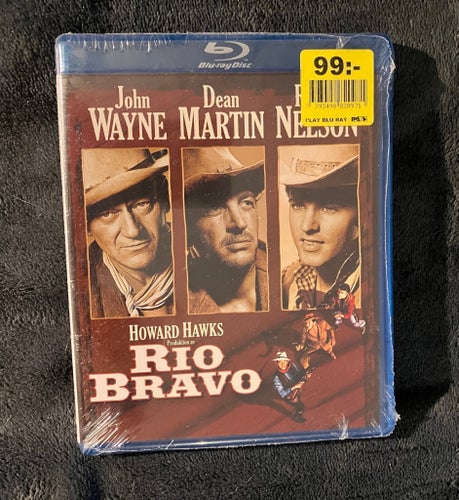 Rio Bravo - Blu ray - Region B - NY, inplastad